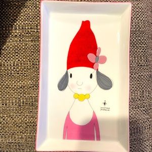 Unique M.L. Chiratorn Chirapravati Porcelain trinket tray